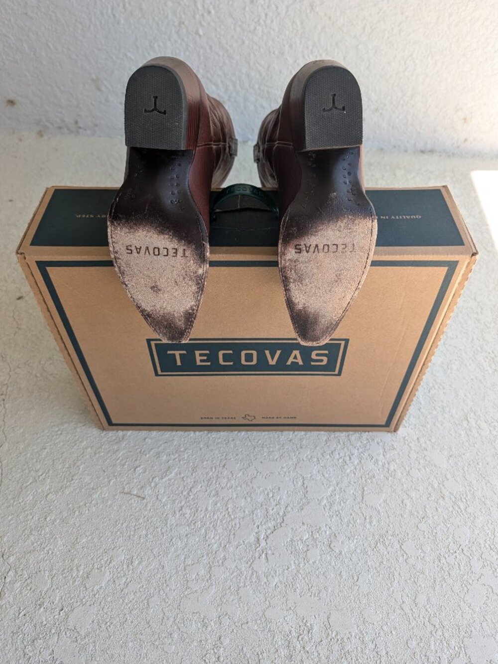 Tecovas The Annie Women's Snip Toe Western Boots in Sequoia (Brown), size 8.5 - Picture 4 of 10